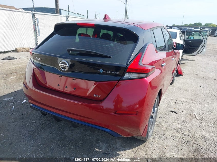 2018 Nissan Leaf S/Sv/Sl VIN: 1N4AZ1CP7JC312539 Lot: 12034737