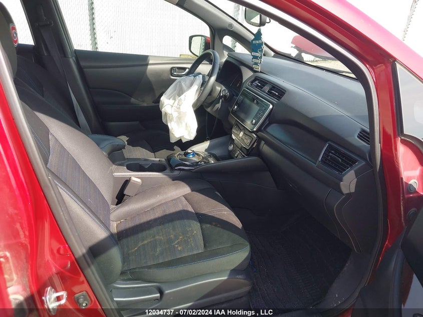 2018 Nissan Leaf S/Sv/Sl VIN: 1N4AZ1CP7JC312539 Lot: 12034737