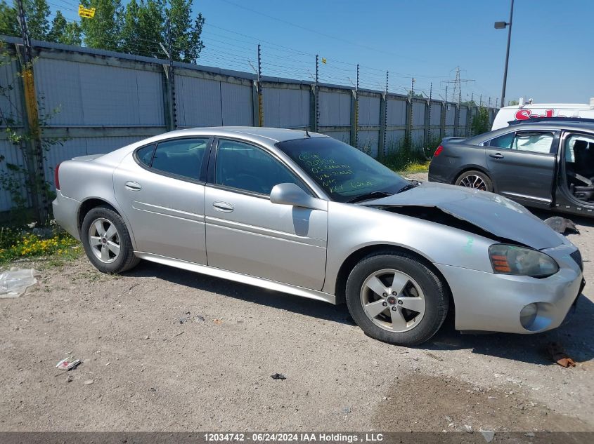 2005 Pontiac Grand Prix VIN: 2G2WS522651200509 Lot: 12034742