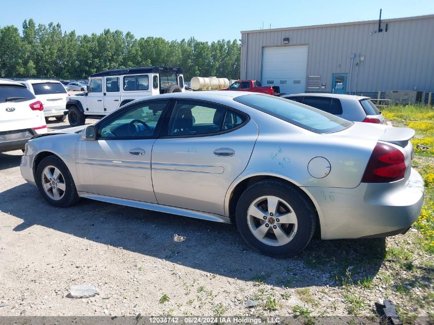 2005 Pontiac Grand Prix VIN: 2G2WS522651200509 Lot: 12034742