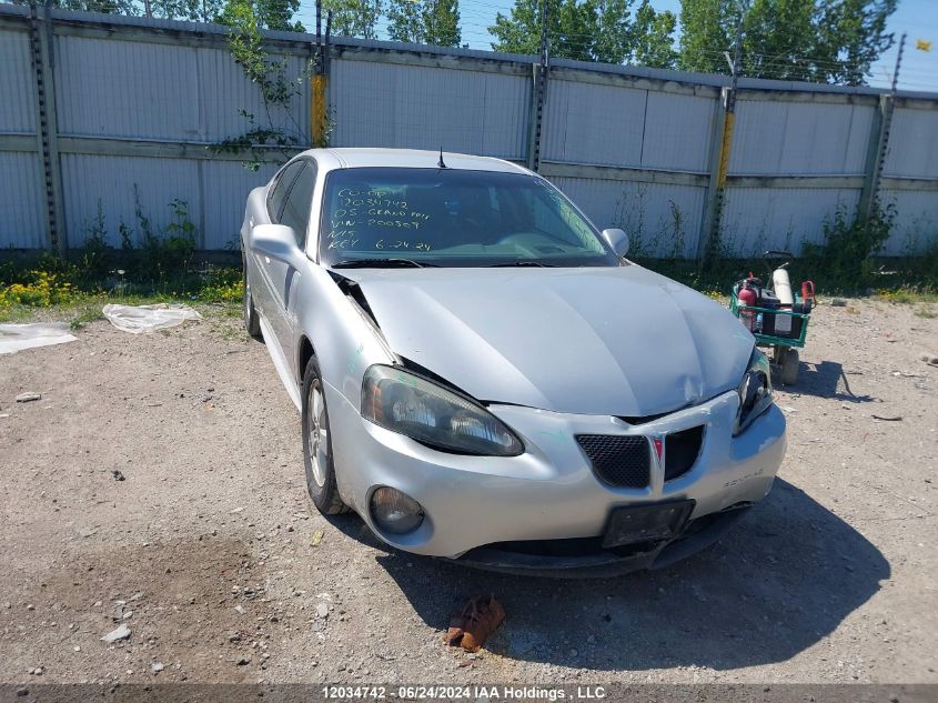 2005 Pontiac Grand Prix VIN: 2G2WS522651200509 Lot: 12034742