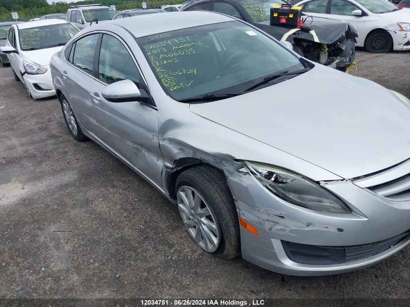 2013 Mazda Mazda6 VIN: 1YVHZ8BH2D5M06035 Lot: 12034751