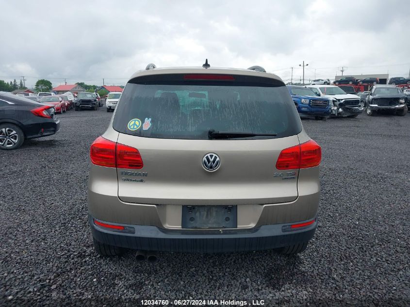 2015 Volkswagen Tiguan VIN: WVGJV7AX4FW034390 Lot: 12034760