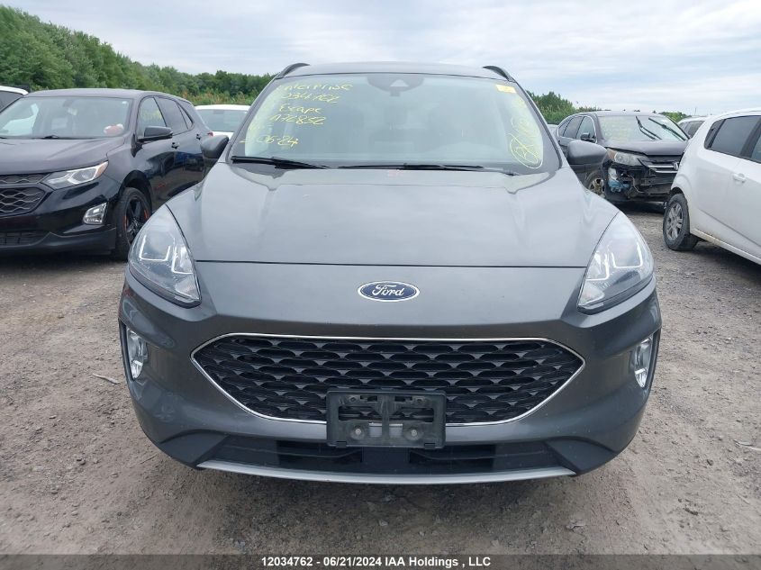 2021 Ford Escape Sel VIN: 1FMCU9H66MUA72832 Lot: 12034762