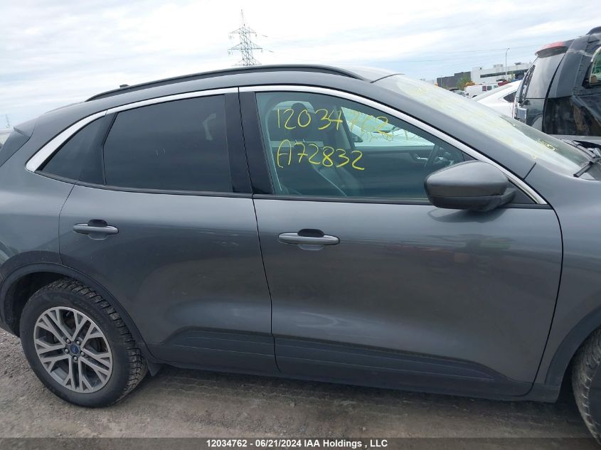 2021 Ford Escape Sel VIN: 1FMCU9H66MUA72832 Lot: 12034762