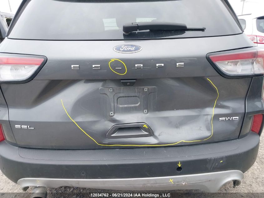 2021 Ford Escape Sel VIN: 1FMCU9H66MUA72832 Lot: 12034762