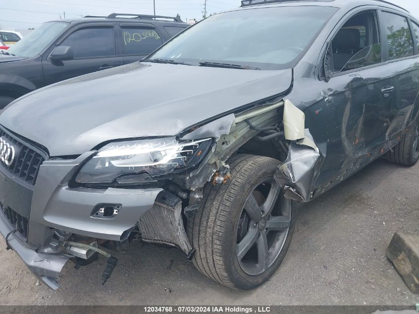 2014 Audi Q7 VIN: WA1MMCFE0ED009687 Lot: 12034768