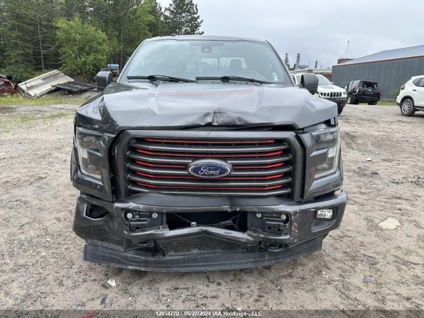 2017 Ford F150 Supercrew VIN: 1FTEW1EF3HFC72672 Lot: 12034770