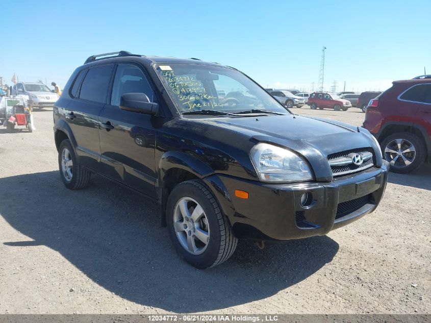 2006 Hyundai Tucson VIN: KM8JM12BX6U413957 Lot: 12034772