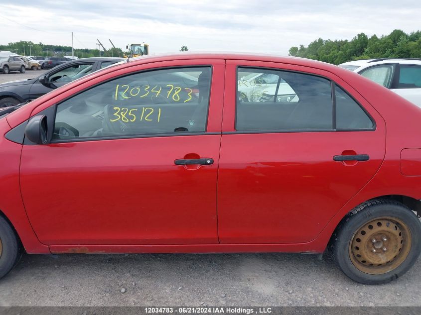 2010 Toyota Yaris VIN: JTDBT4K32A1385121 Lot: 12034783