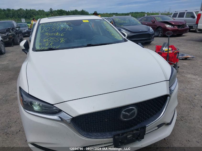 2021 Mazda Mazda6 VIN: JM1GL1VM4M1605596 Lot: 12034790