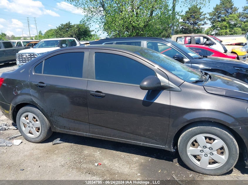 2014 Chevrolet Sonic VIN: 1G1JA5EH4E4205116 Lot: 12034795
