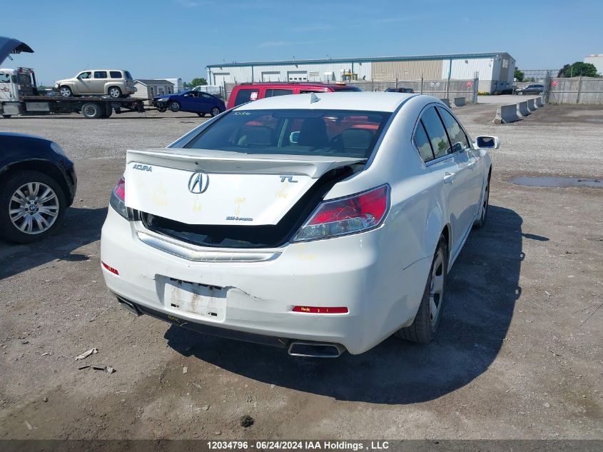 2012 Acura Tl VIN: 19UUA9F70CA801082 Lot: 12034796