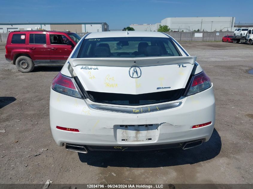 2012 Acura Tl VIN: 19UUA9F70CA801082 Lot: 12034796