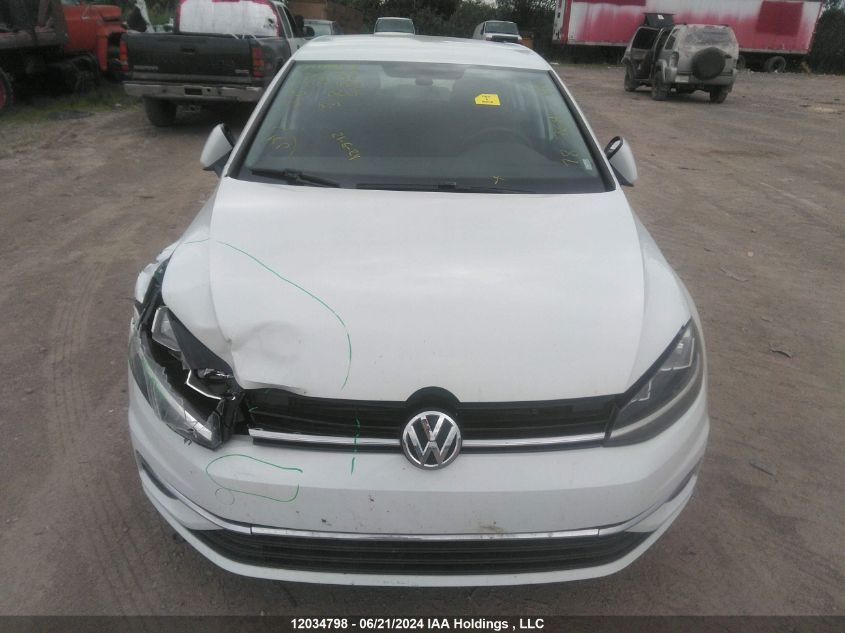 2020 Volkswagen Golf VIN: 3VWG57AU5LM017420 Lot: 12034798