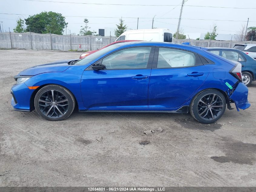 2020 Honda Civic Sport VIN: SHHFK7H45LU303297 Lot: 12034801