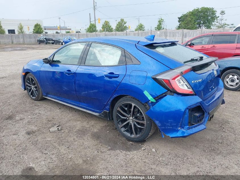 2020 Honda Civic Sport VIN: SHHFK7H45LU303297 Lot: 12034801