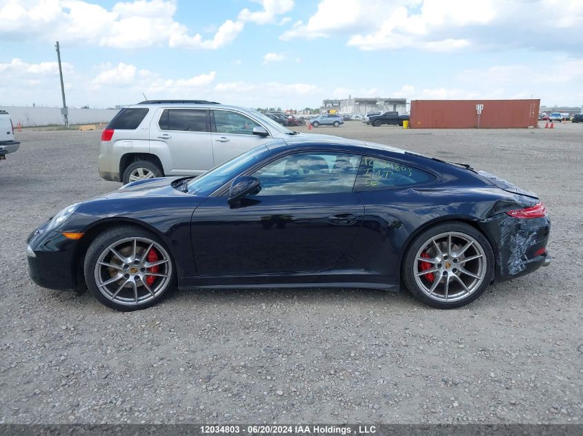 2015 Porsche 911 VIN: WP0AB2A94FS124969 Lot: 12034803