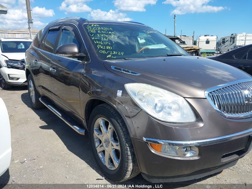 2008 Buick Enclave VIN: 5GAER23798J279083 Lot: 12034814