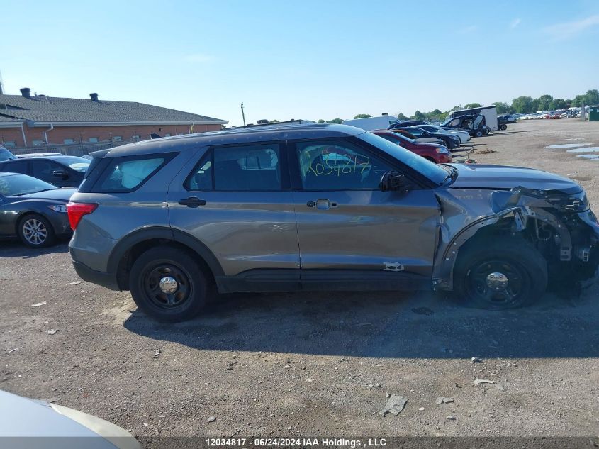 2021 Ford Explorer Police Interceptor VIN: 1FM5K8AB9MGB25344 Lot: 12034817