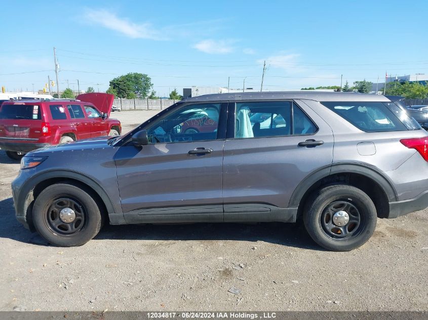 2021 Ford Explorer Police Interceptor VIN: 1FM5K8AB9MGB25344 Lot: 12034817