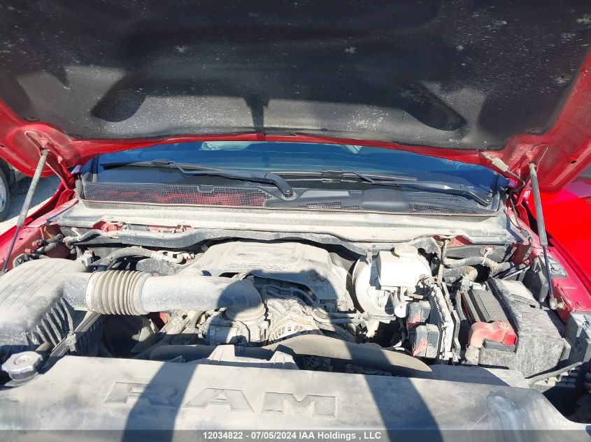 2019 Ram 1500 Rebel VIN: 1C6SRFLT1KN857612 Lot: 12034822