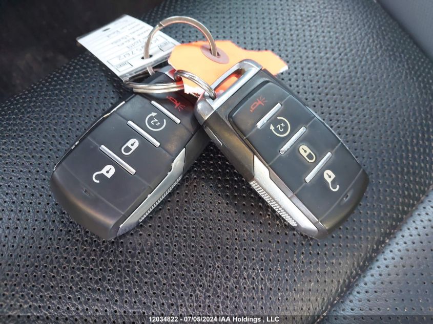 2019 Ram 1500 Rebel VIN: 1C6SRFLT1KN857612 Lot: 12034822