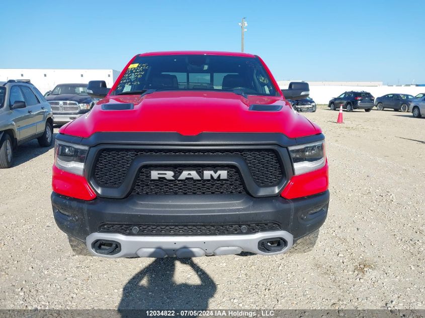 2019 Ram 1500 Rebel VIN: 1C6SRFLT1KN857612 Lot: 12034822