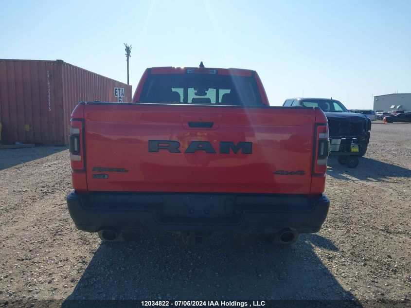 2019 Ram 1500 Rebel VIN: 1C6SRFLT1KN857612 Lot: 12034822