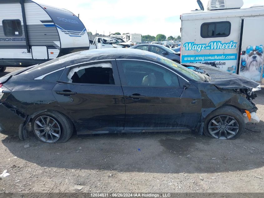 2020 Honda Civic Sedan VIN: 2HGFC2F75LH023034 Lot: 12034831