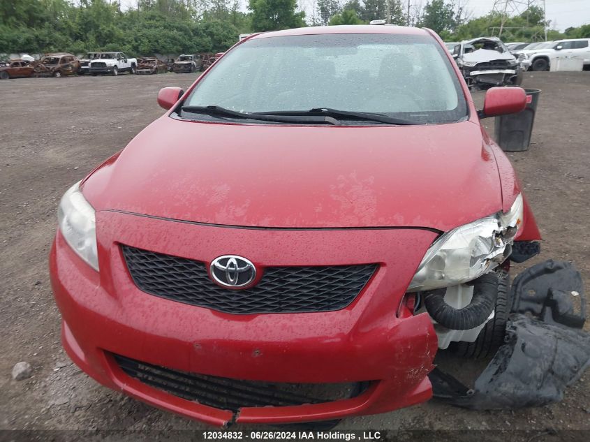 2009 Toyota Corolla Le VIN: 2T1BU40E59C006637 Lot: 12034832