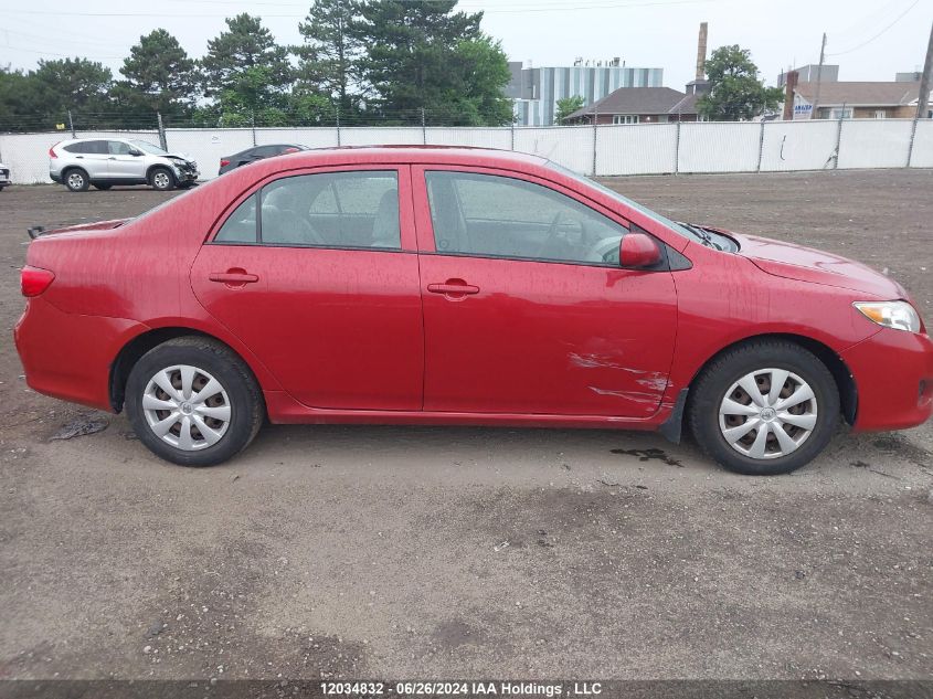 2009 Toyota Corolla Le VIN: 2T1BU40E59C006637 Lot: 12034832