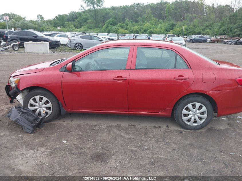 2009 Toyota Corolla Le VIN: 2T1BU40E59C006637 Lot: 12034832