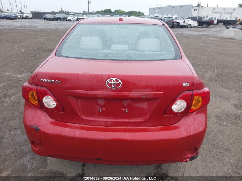2009 Toyota Corolla Le VIN: 2T1BU40E59C006637 Lot: 12034832