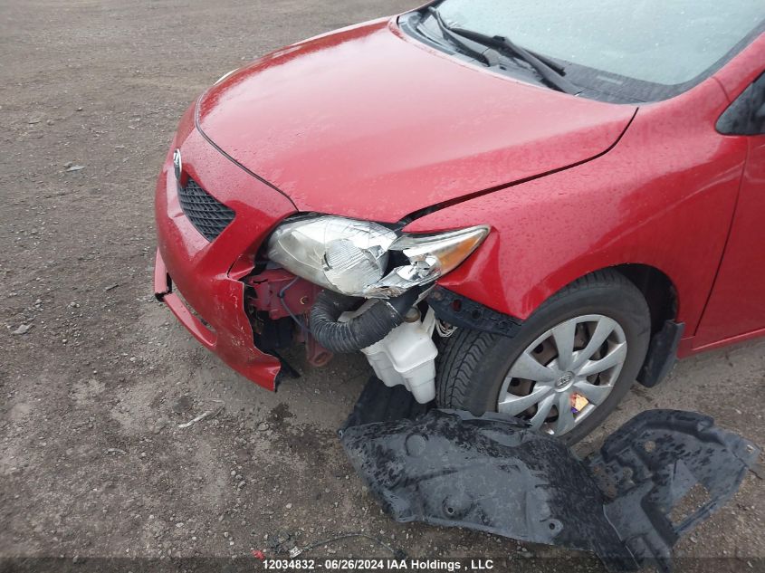 2009 Toyota Corolla Le VIN: 2T1BU40E59C006637 Lot: 12034832