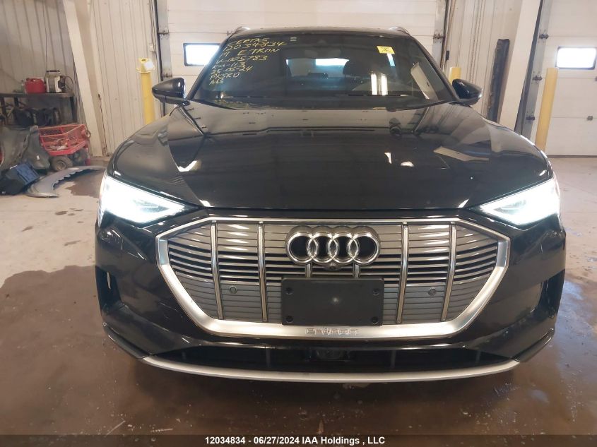 2019 Audi E-Tron VIN: WA1VAAGEXKB005783 Lot: 12034834