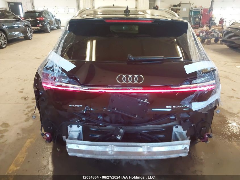 2019 Audi E-Tron VIN: WA1VAAGEXKB005783 Lot: 12034834