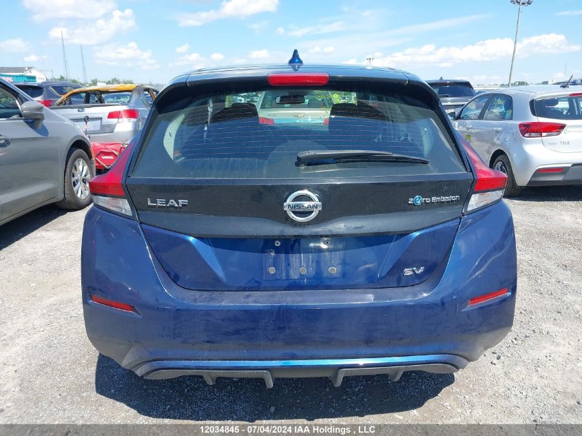 2018 Nissan Leaf S/Sv/Sl VIN: 1N4AZ1CP1JC310592 Lot: 12034845