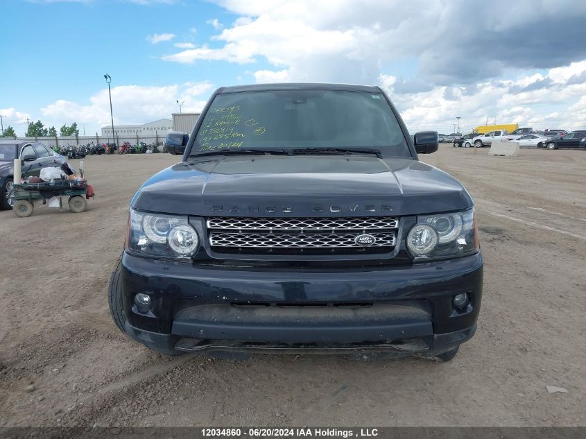 2012 Land Rover Range Rover Sport VIN: SALSK2D43CA732819 Lot: 12034860