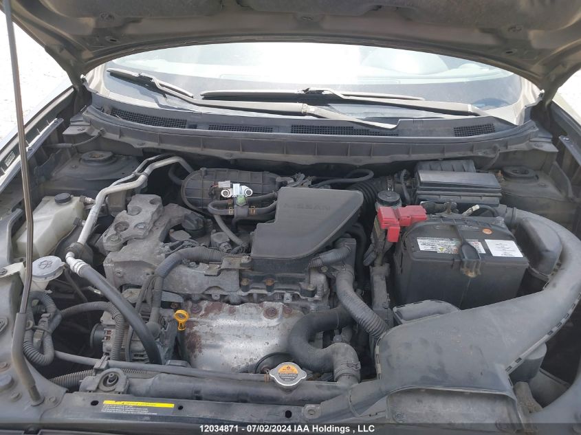 2009 Nissan Rogue Sl VIN: JN8AS58V19W190580 Lot: 12034871