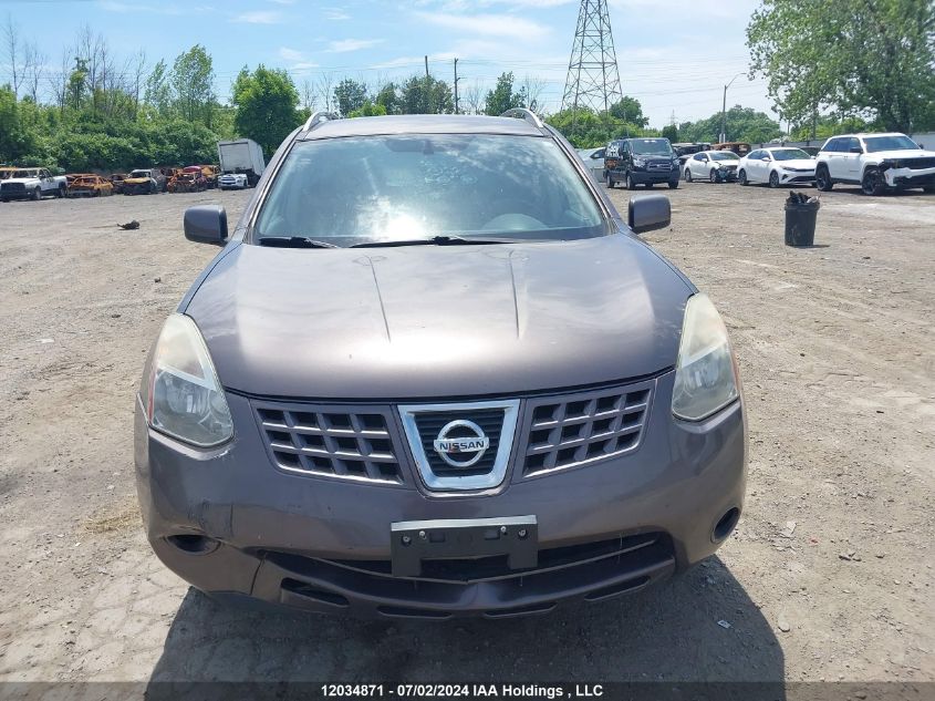 2009 Nissan Rogue Sl VIN: JN8AS58V19W190580 Lot: 12034871