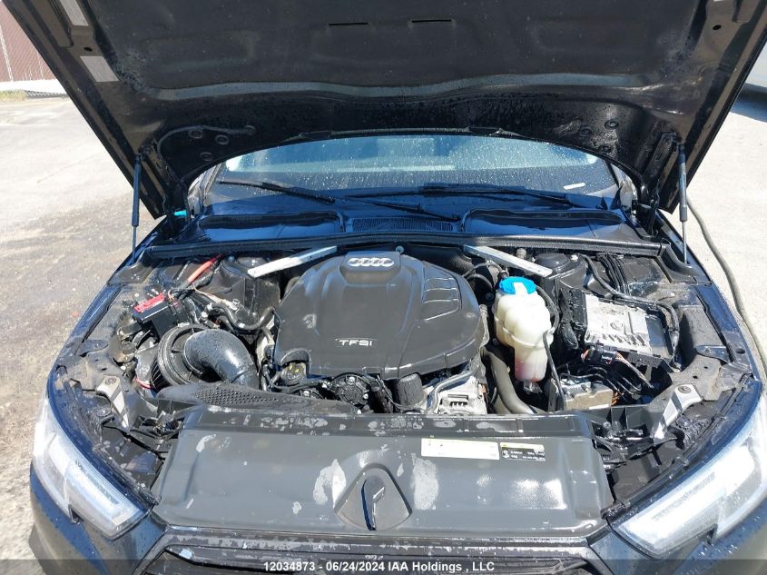 2018 Audi A4 Sedan VIN: WAUCNAF46JA028716 Lot: 12034873