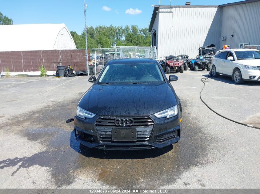 2018 Audi A4 Sedan VIN: WAUCNAF46JA028716 Lot: 12034873