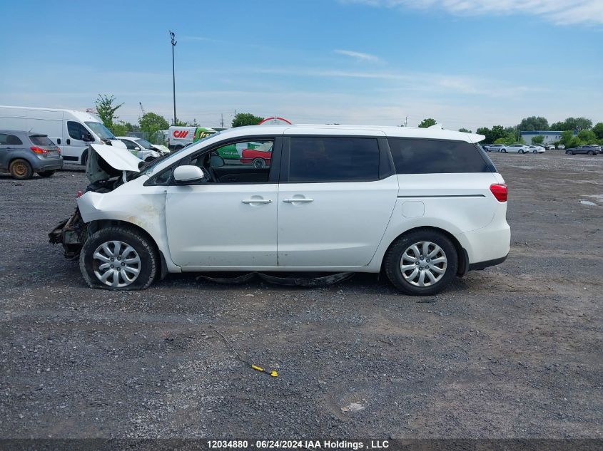 2019 Kia Sedona VIN: KNDMA5C16K6497443 Lot: 12034880