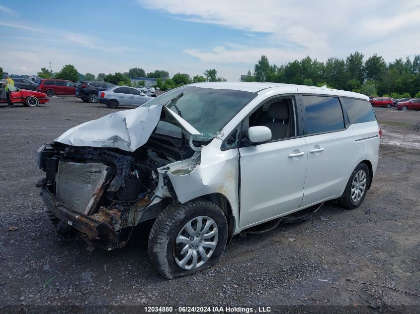 2019 Kia Sedona VIN: KNDMA5C16K6497443 Lot: 12034880