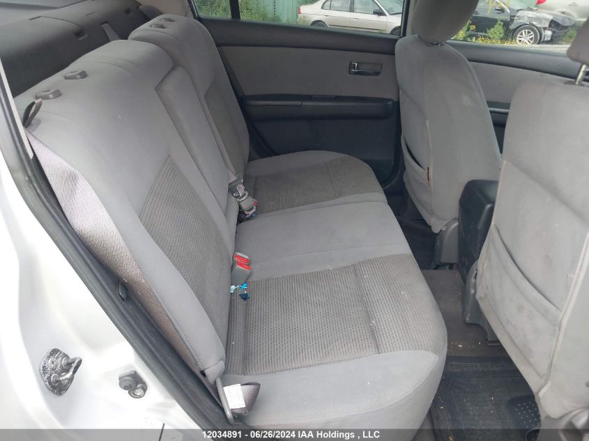 2010 Nissan Sentra 2.0S VIN: 3N1AB6AP8AL695834 Lot: 12034891