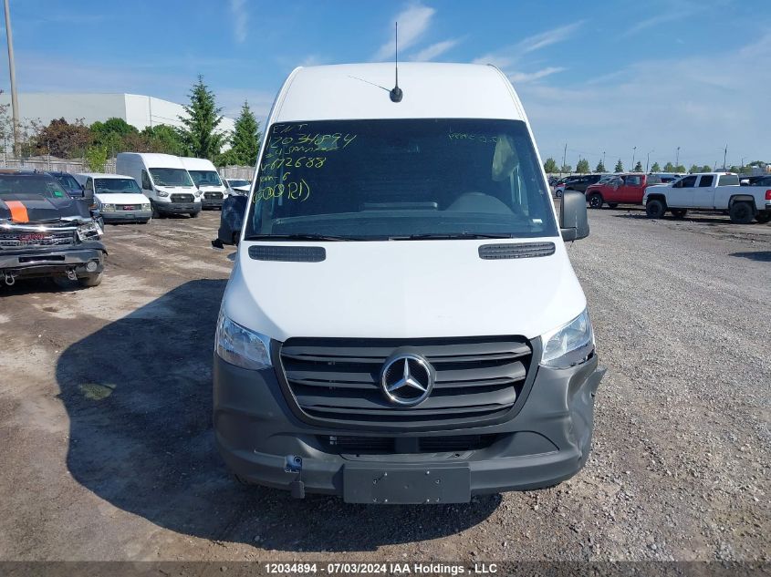 2024 Mercedes-Benz Sprinter Van VIN: W1Y4KCHY3RP672688 Lot: 12034894