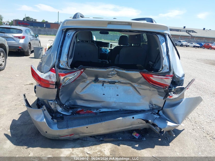 2015 Toyota Sienna Xle/Limited VIN: 5TDYK3DC1FS564636 Lot: 12034910