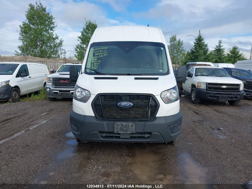 2022 Ford Transit T-250 VIN: 1FTBR3X83NKA74259 Lot: 12034913