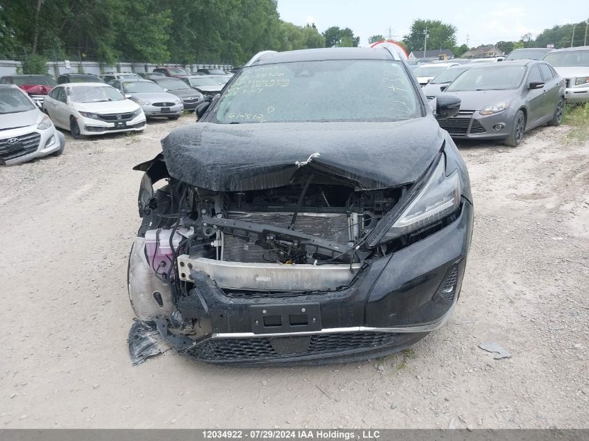 2020 Nissan Murano VIN: 5N1AZ2DS9LN123252 Lot: 12034922